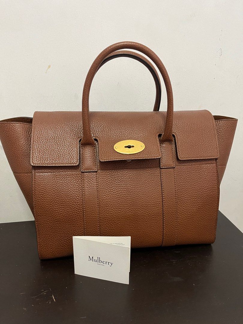 Bayswater with strap grain veg tanned Luxury Bags Wallets on