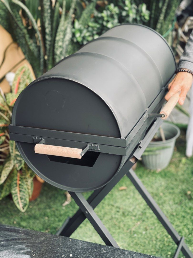 Bbq drum grill new item TV Home Appliances Kitchen Appliances BBQ Grills Hotpots on Carousell