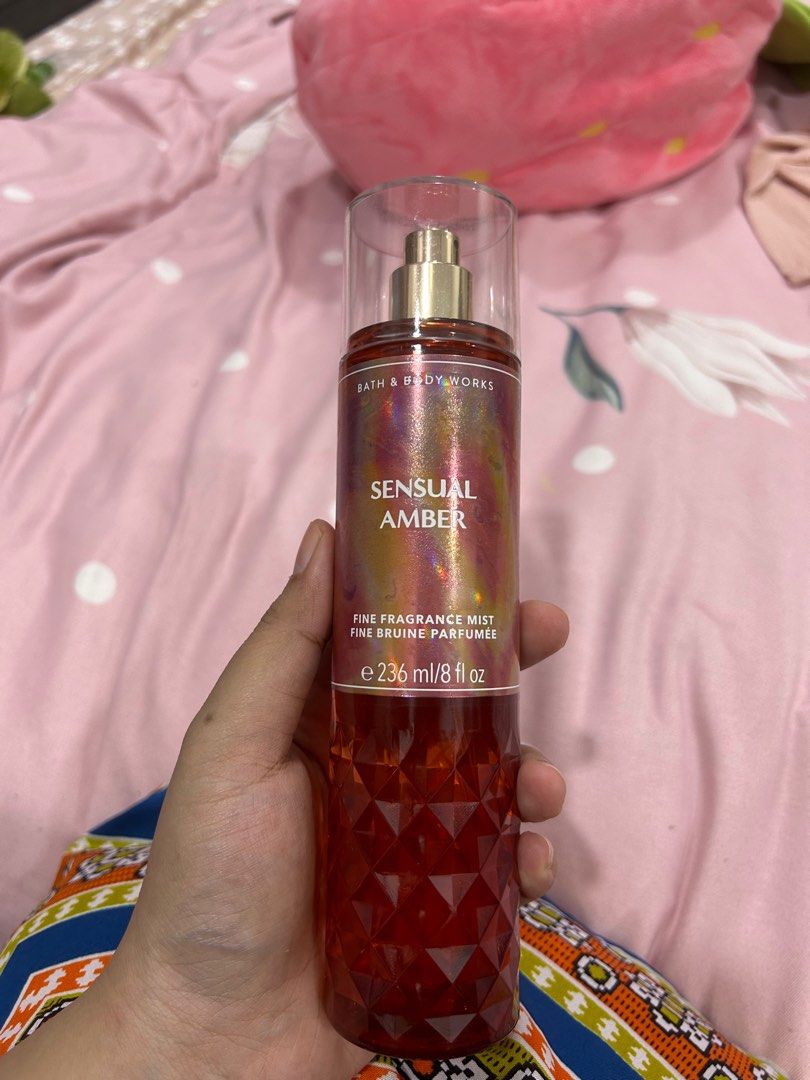 BBW Body Mist Sensual Amber, Beauty & Personal Care, Fragrance & Deodorants  on Carousell