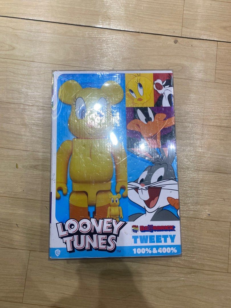 BE@RBRICK Marvin & tweety 100% & 400%