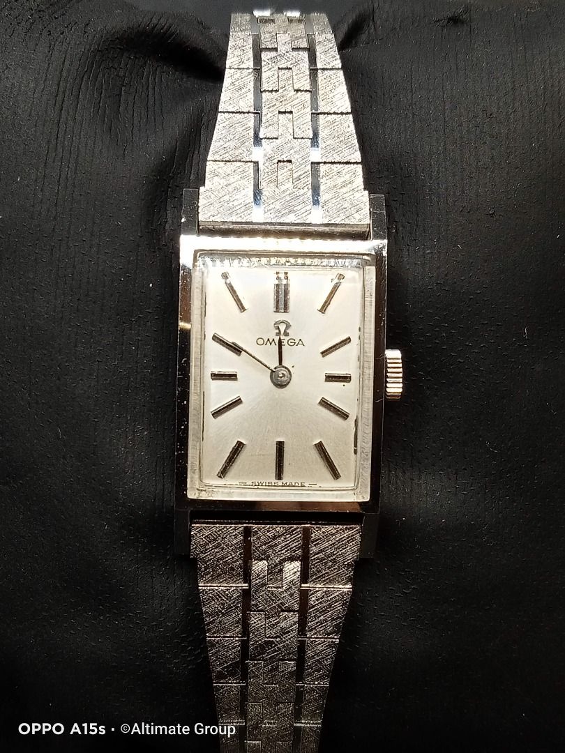 Birthday Watch 1966 Omega Tank Cal 484 Ref 511.163 Cocktail
