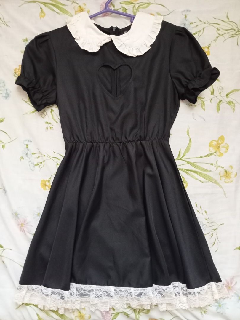 black dress with gold chain straps CHAINS FOR DAYS PU MINI DRESS  AKIRA