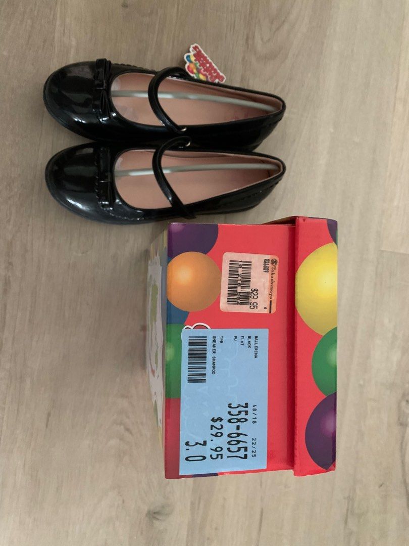 Girls black formal discount shoes