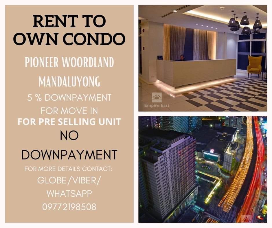 Boni Mandaluyong 1BR 200k DP RFO MOVEIN Ready Condo Edsa RENT TO OWN