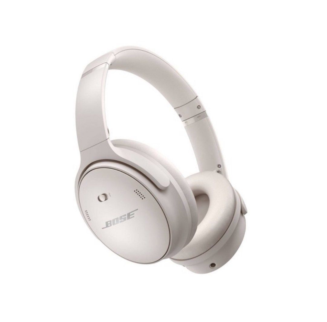 Bose Quiet Comfort 45 Wireless Headset (Category: Headphones & Headsets) located in Taguig. Submitted by sourcedbym (Listing ID 1275305940, Image 1). Description: Find the perfect balance of quiet, comfort and sound in these acclaimed wireless headphones • Acoustic Noise Cancelling technology minimizes distractions • Choose from total quiet mode or let your surroundings in • All-day comfort with plush earcups and sleek over ear headphone design •