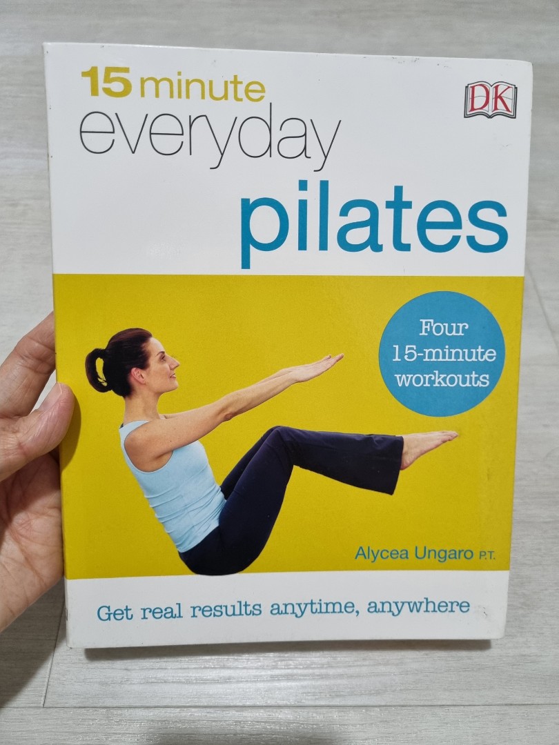 15-Minute Everyday Pilates: Get Real Results Anytime, Anywhere Four  15-minute workouts, also on DVD (15 Minute Fitness)