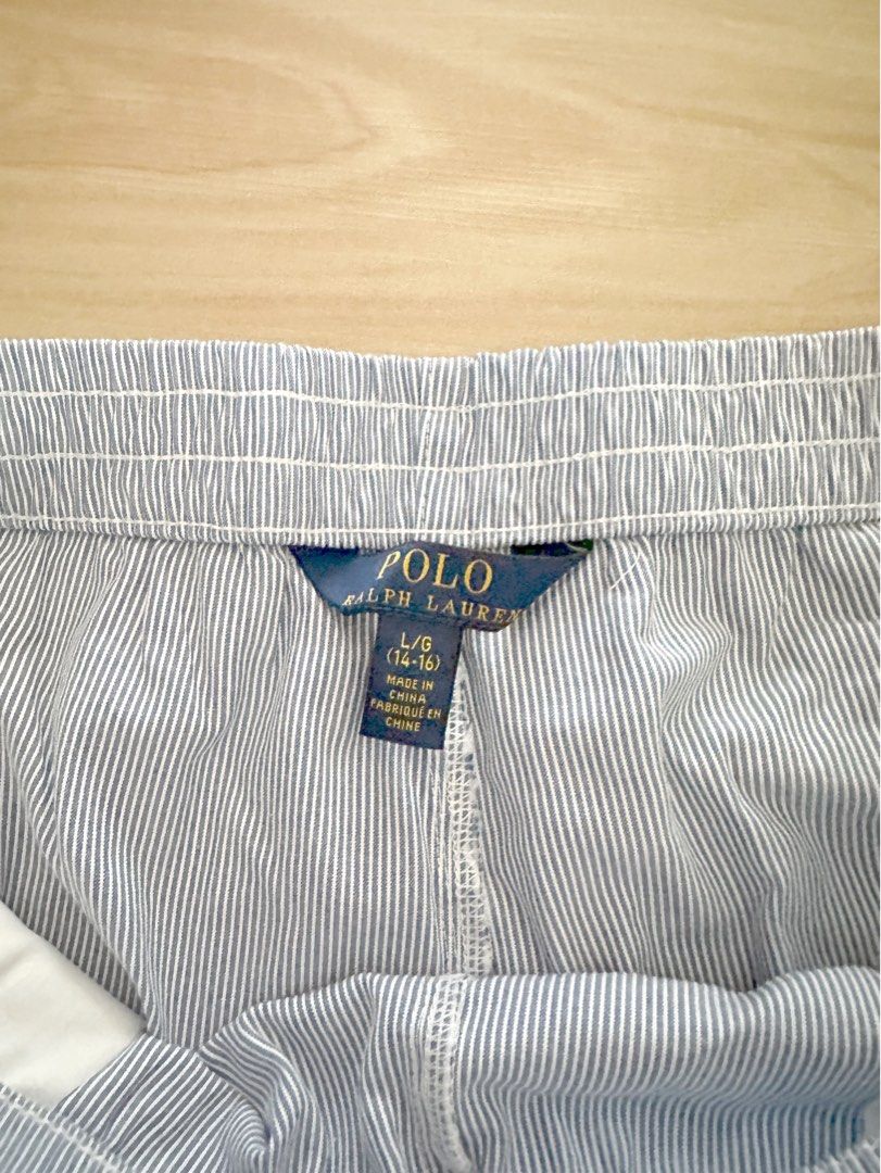 Ralph lauren striped clearance shorts
