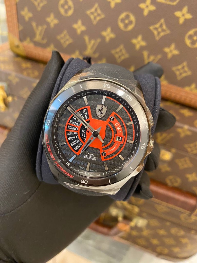 BRAND NEW FERRARI GRAN PREMIO WORLDTIME LIMITED EDITION ORANGE