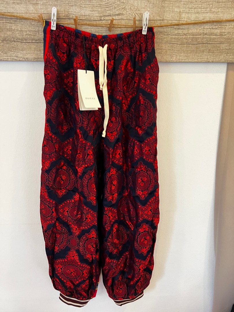 gucci satin pants