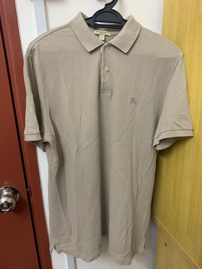 Burberry Brit Polo Tee Men s Fashion Tops Sets Tshirts Polo