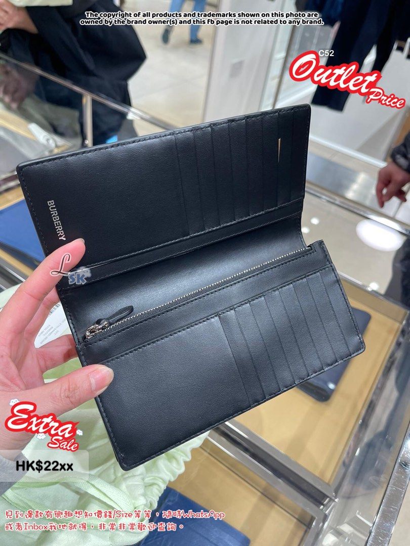 Burberry sales cavendish wallet
