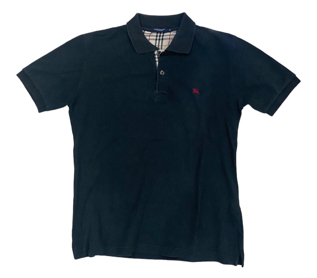 Burberry collar t shirt top