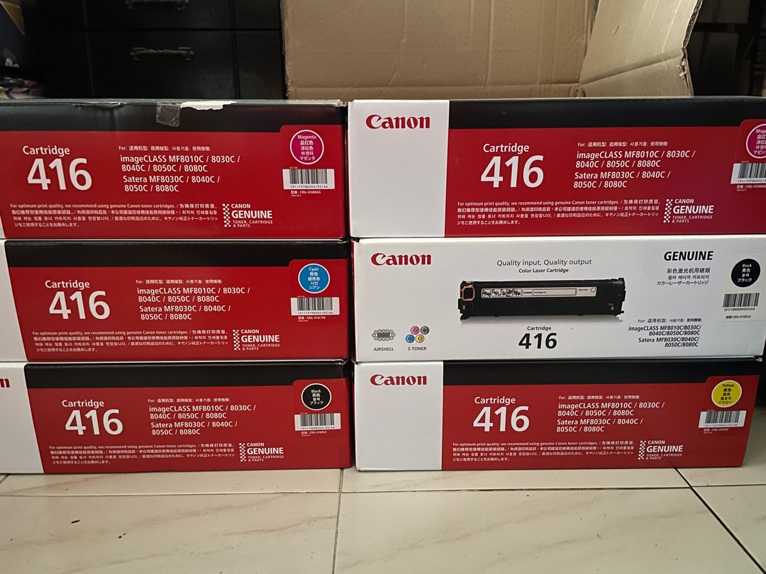 Canon Cartridge 416, Computers & Tech, Printers, Scanners & Copiers on ...
