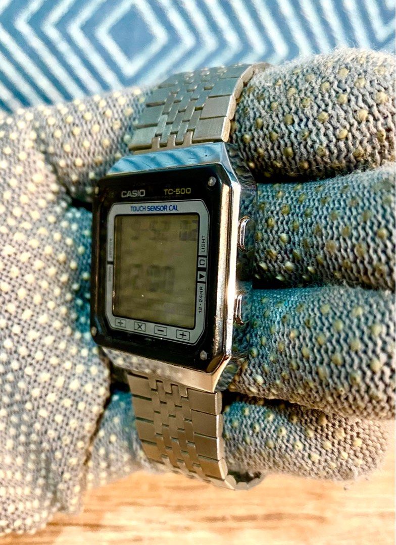 Casio touch screen calculator watch best sale