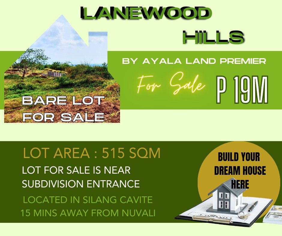 CAVITE LOT LANEWOOD HILLS SILANG CAVITE FOR SALE, Property, For Sale