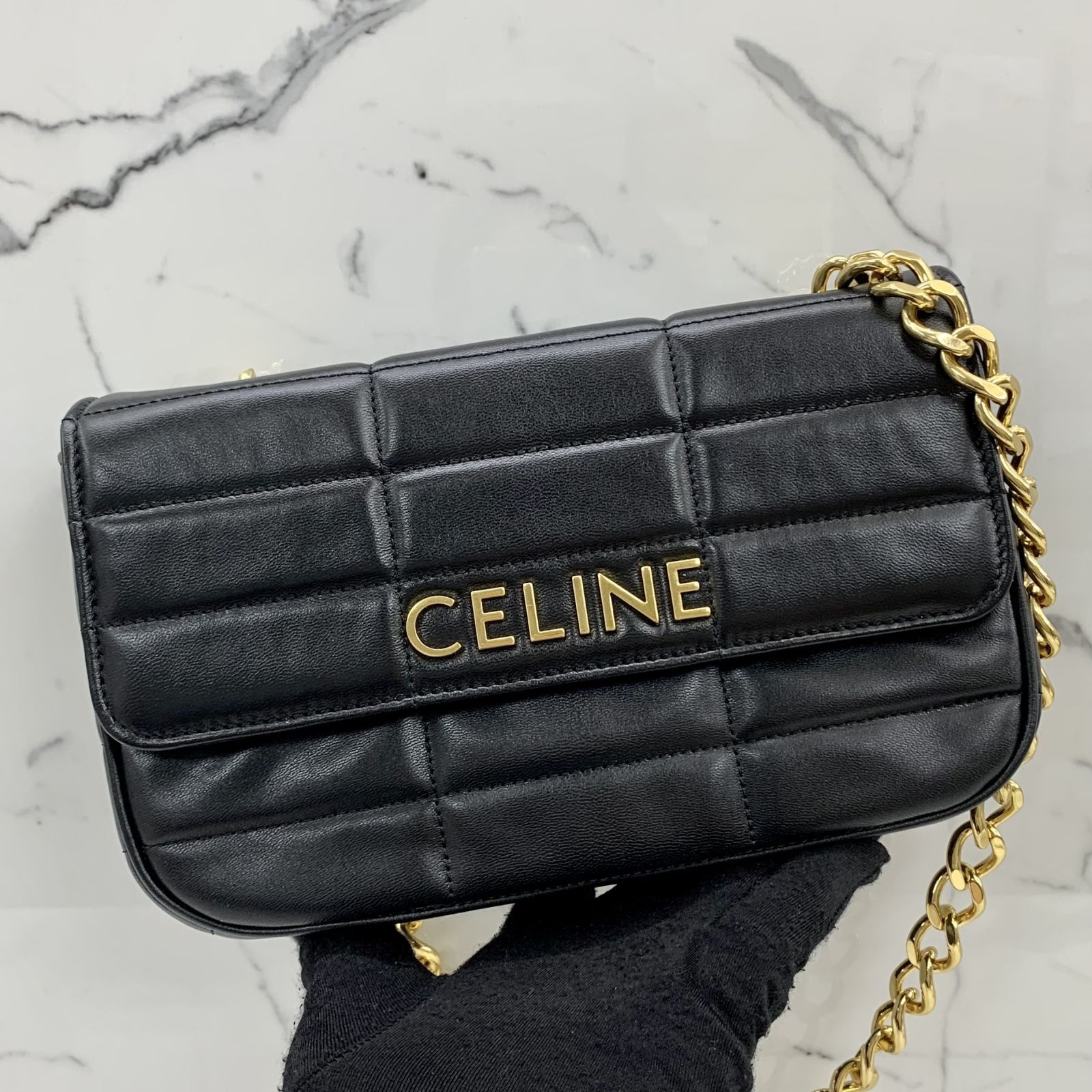 Celine store black purse