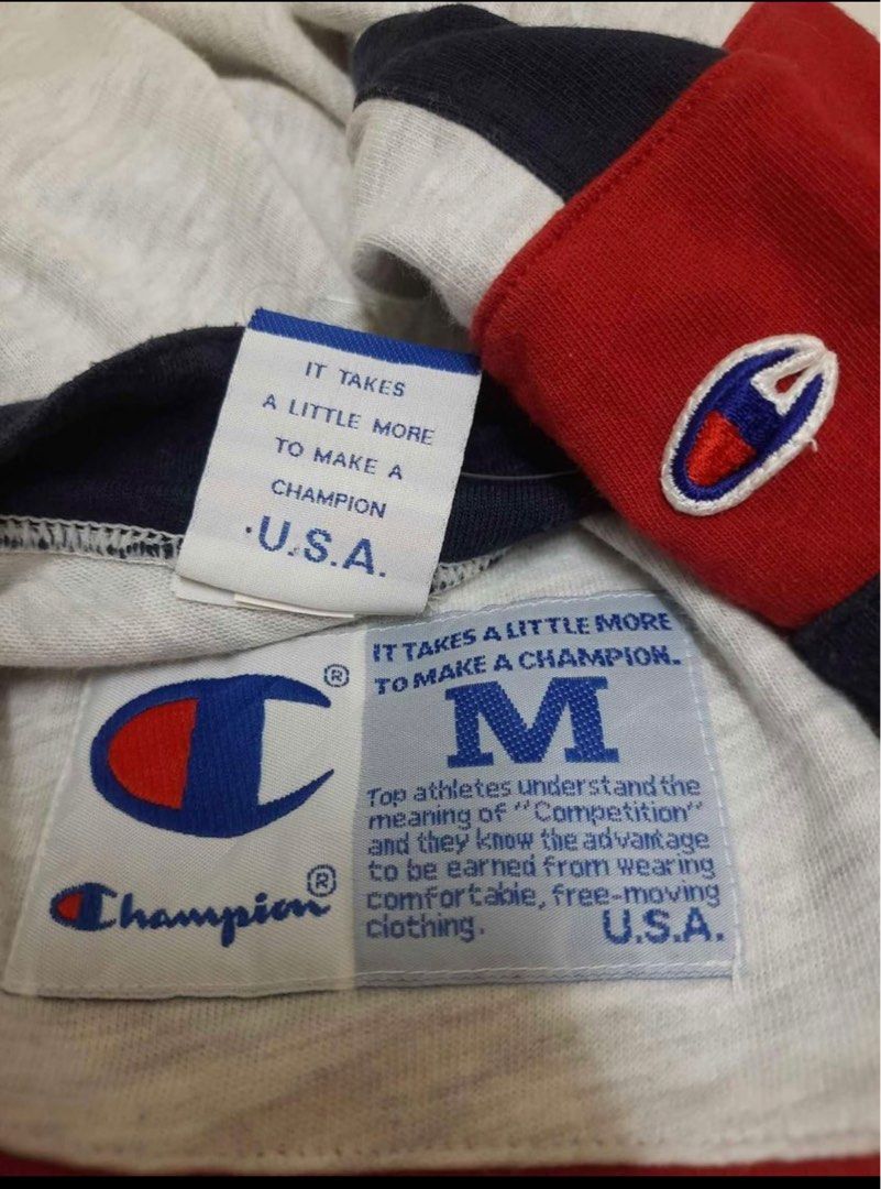 Champion sweater big logo sale free