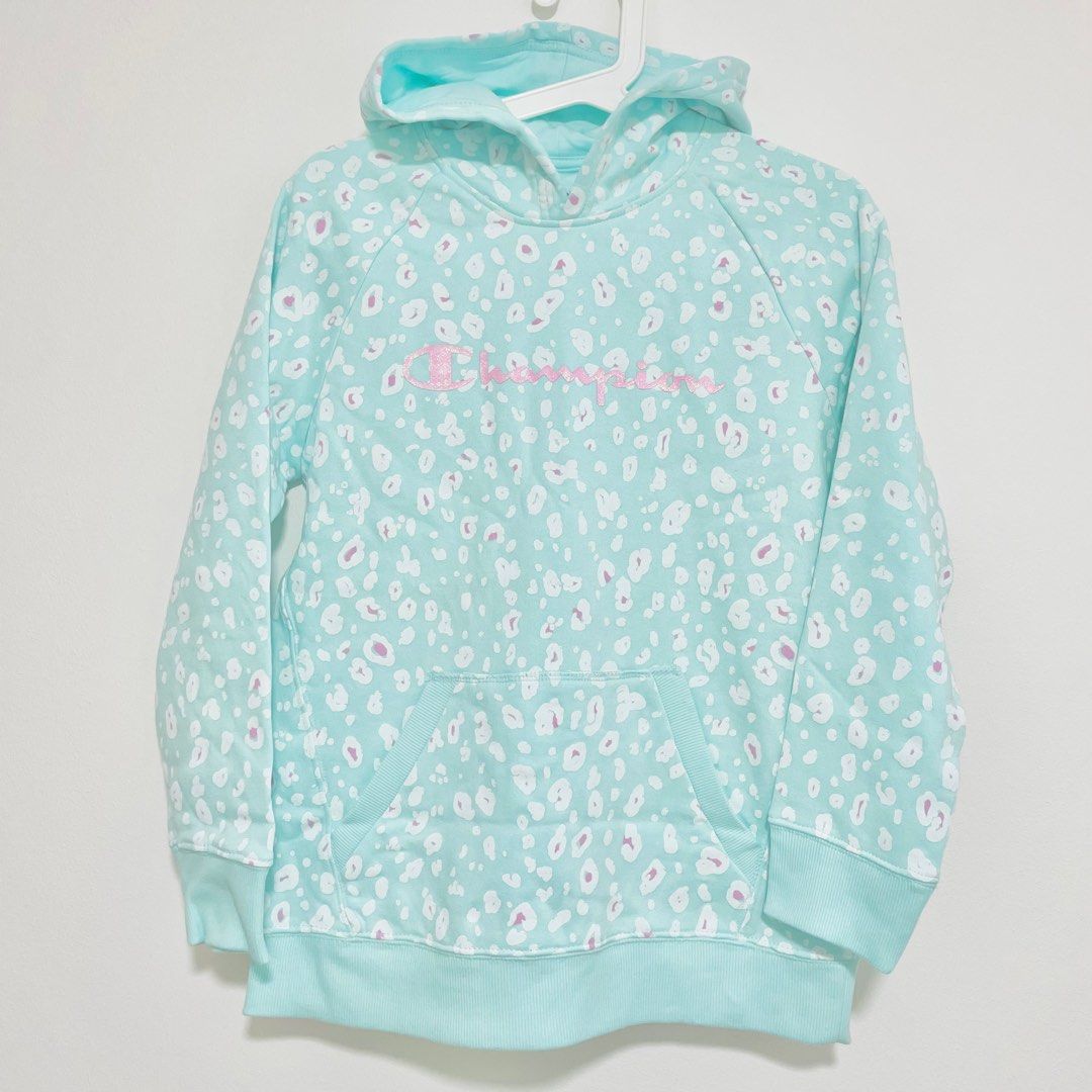Tiffany blue champion deals hoodie