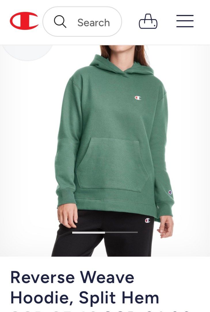 Champion sweater hotsell dark green 50