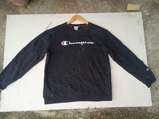 Ciri ciri shop crewneck champion original