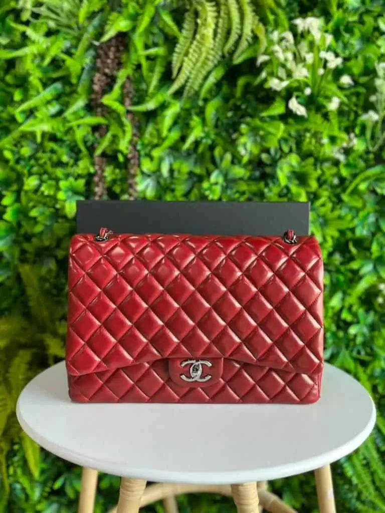 Chanel maxi new arrivals double flap bag