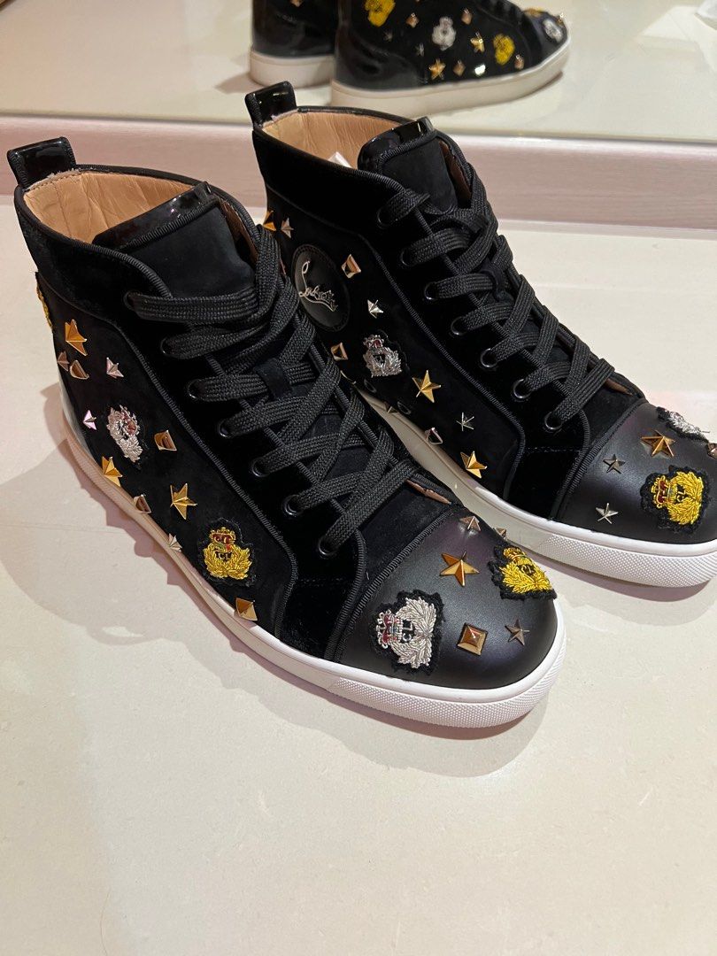 Christian Louboutin high sneakers Luxury Sneakers Footwear on Carousell