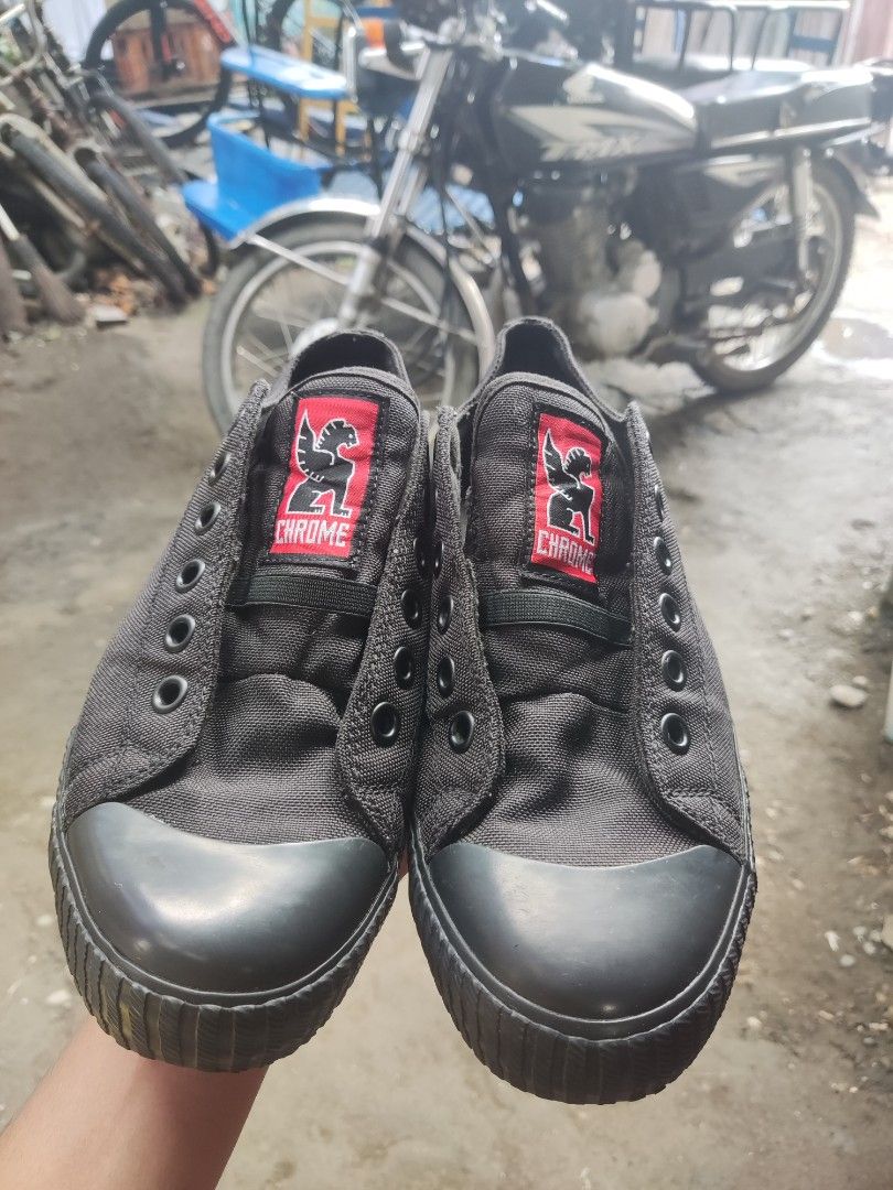 Chrome red sole shoes on sale