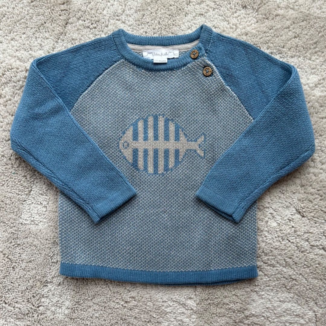 CH TEAU DE SABLE Long sleeve warm sweater Babies Kids Babies