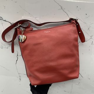 Red coach bags top sale