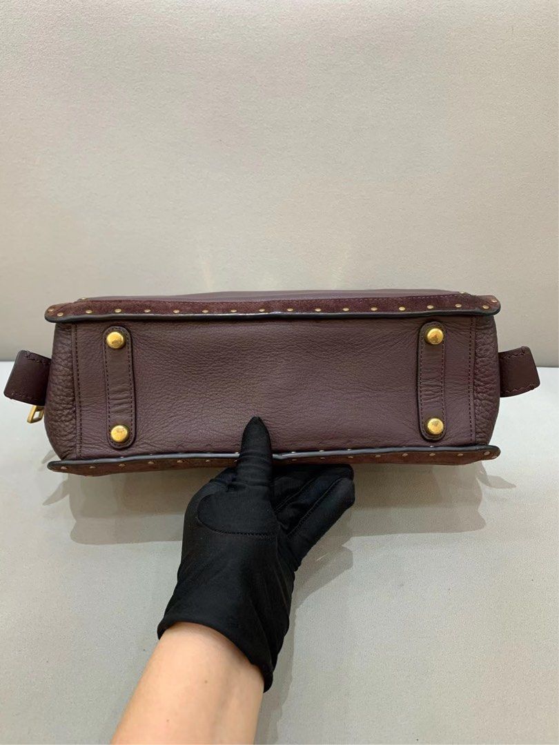 Coach mixed leather dreamer satchel sale