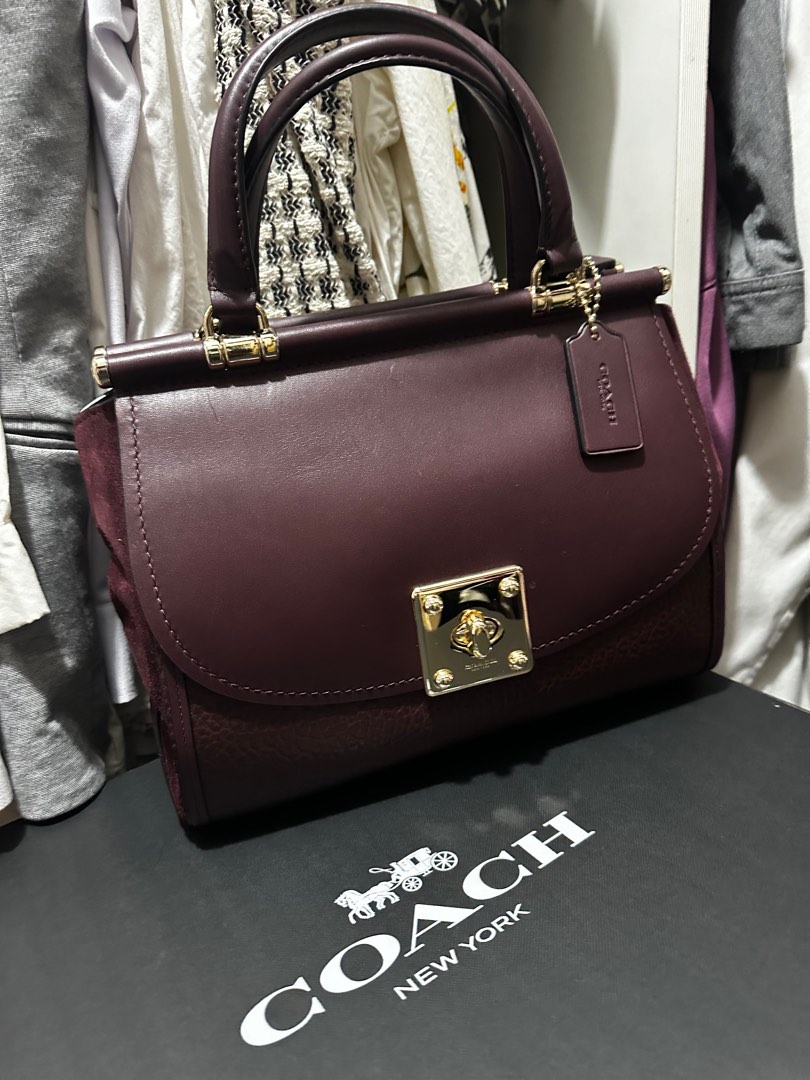 Coach mixed new arrivals leather drifter carryall