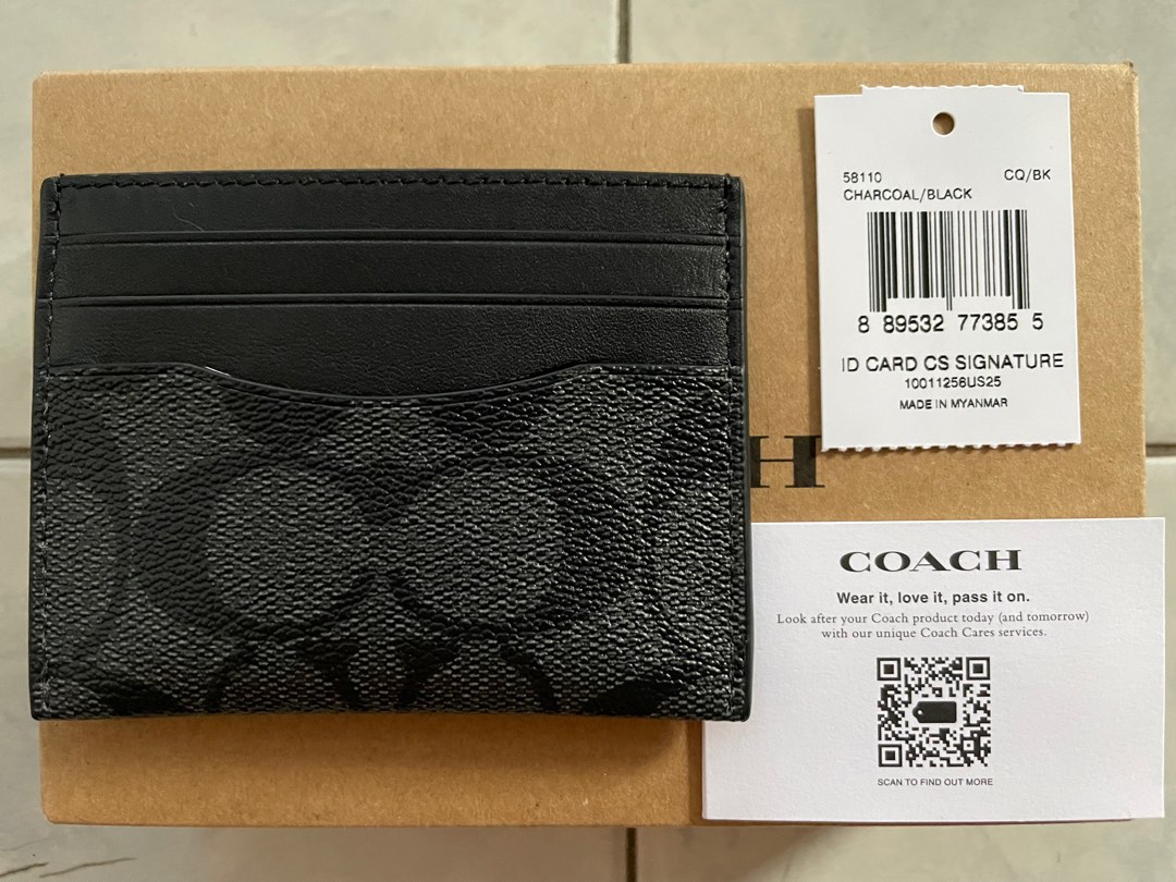 Coach ID Card, Luxury, Bags & Wallets on Carousell