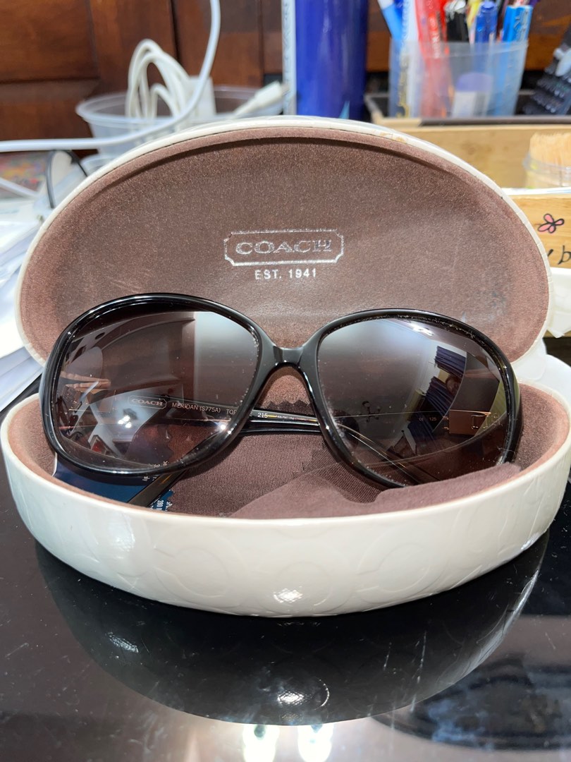 Coach sunglasses meridan s775a tortoise 215