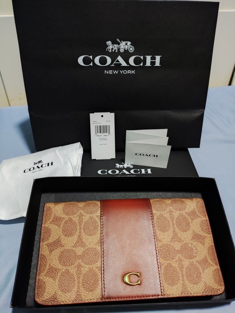 Wallet coach new york sale