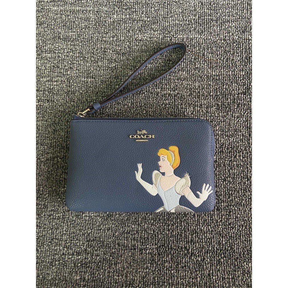 Coach x Disney Princess Corner Zip Wristlet (C3361), Women's