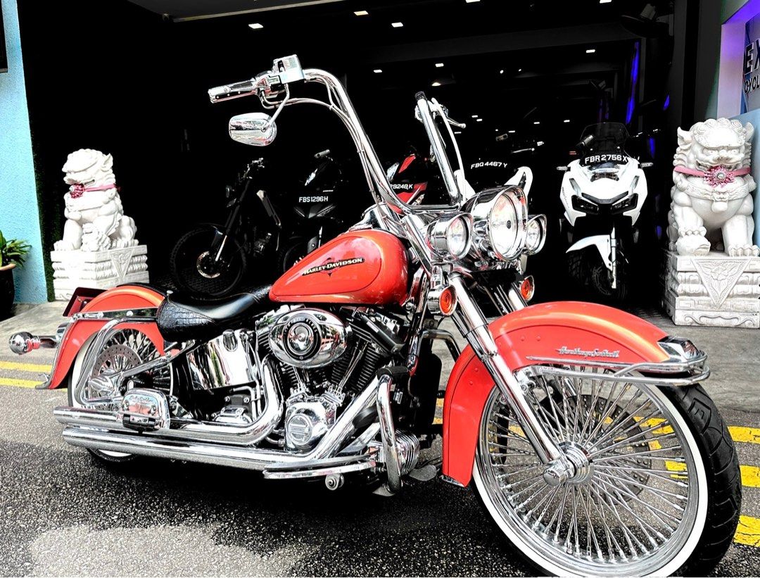 Harley davidson shop heritage softail 103