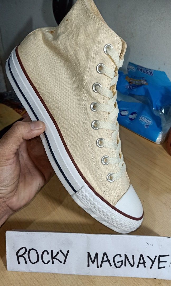 Unbleached converse sale