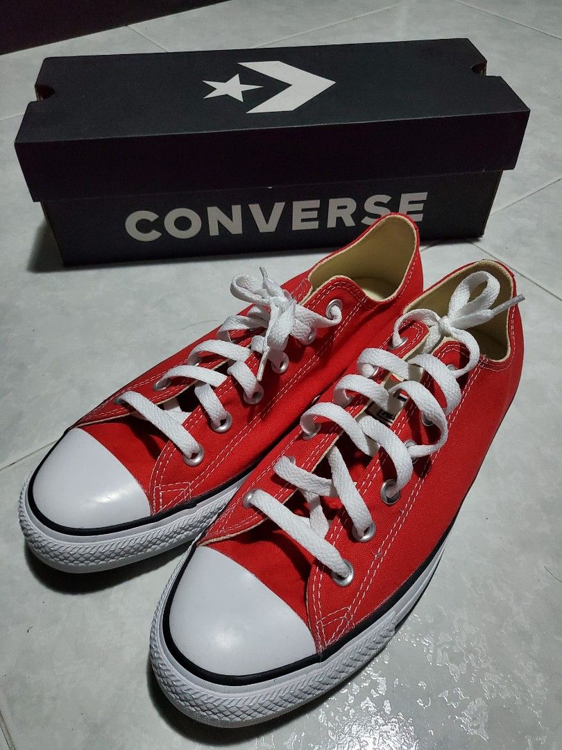 All star hotsell red converse
