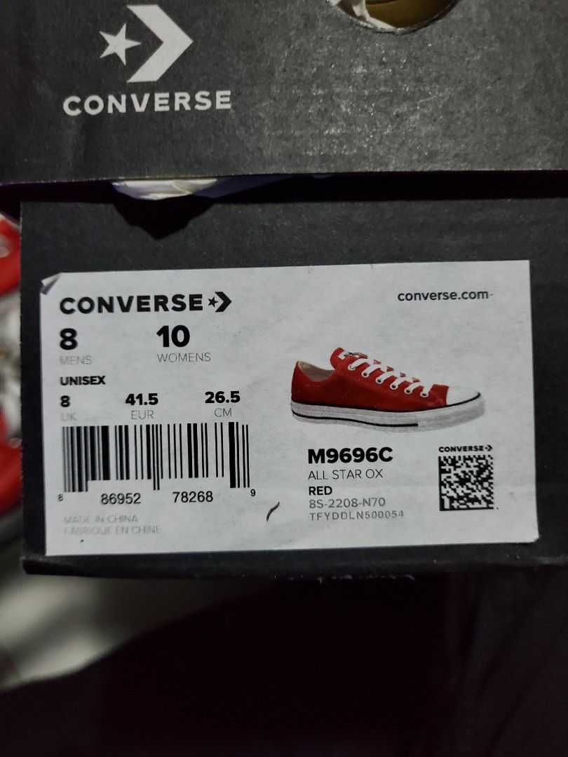 Converse Chuck Taylor All Star Red BNIB