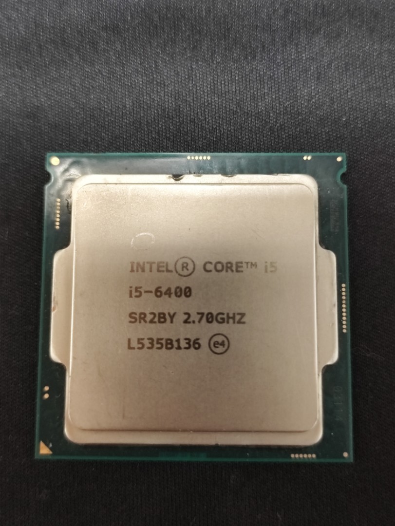 電腦cpu intel i5-6400, 電腦＆科技, 電腦周邊及配件, 電腦周邊產品