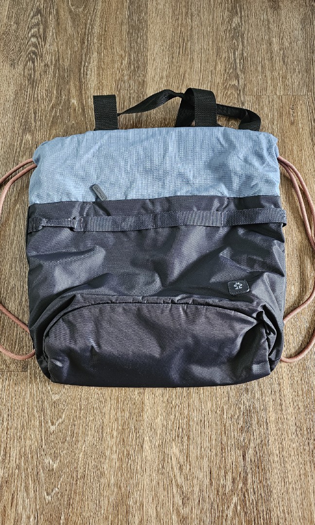 Crumpler drawstring bag, Men's Fashion, Bags, Backpacks on Carousell