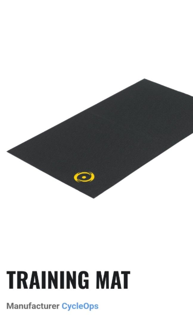 Cycleops 2025 training mat