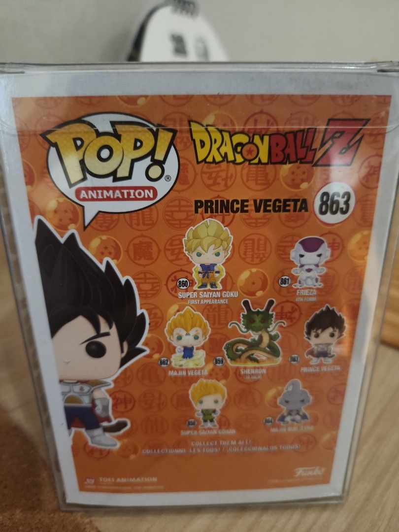 Funko Pop! Dragon Ball Z - Prince Vegeta #863