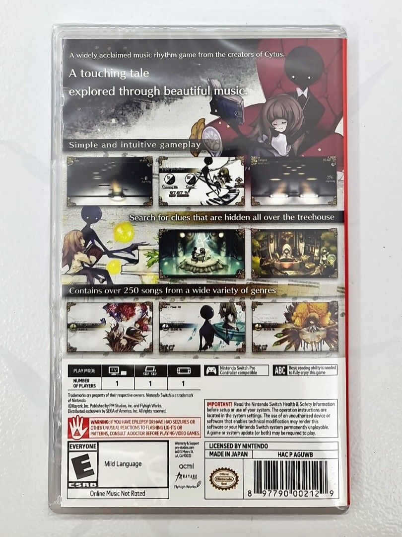 Deemo *Brand New and Sealed* (Everyone / Rayark & PM Studios / Fantasy