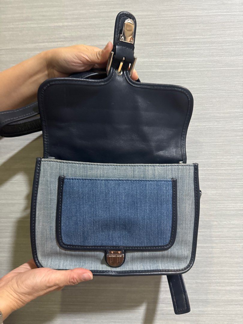 Michael kors denim best sale crossbody