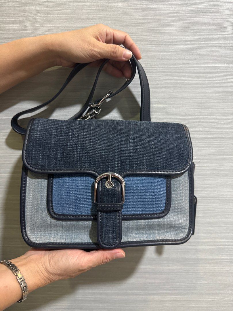 Michael kors denim 2025 crossbody