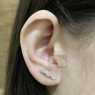 DIAMOND EAR CLIMBERS EARRINGS