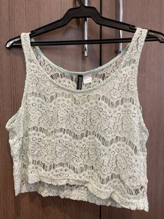 Divided Top Knitted Cover-up