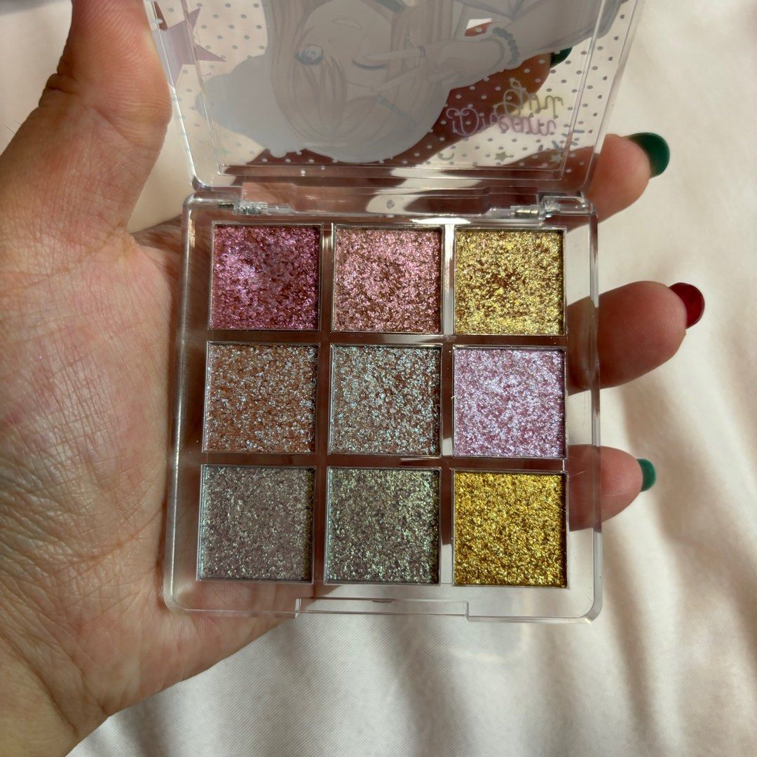 Dream Girl Glitter Eyeshadow Palette Nekoyanin, Beauty & Personal Care, Face, Makeup on Carousell