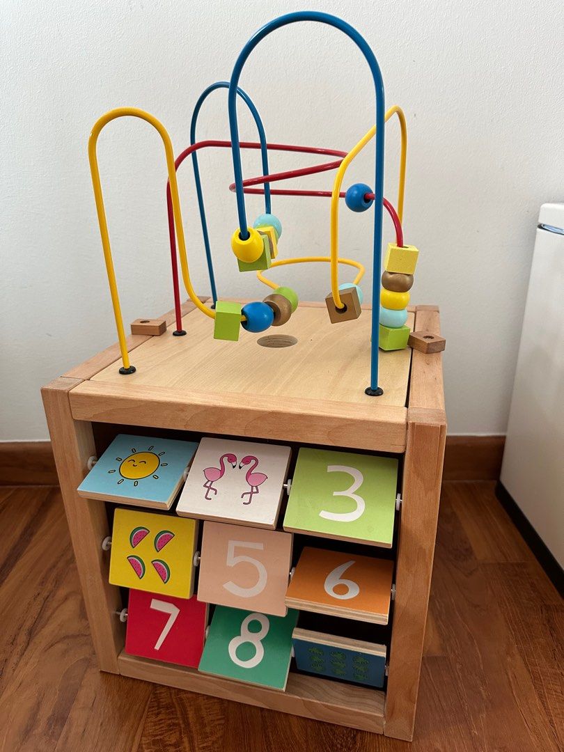 ELC Giant Wooden Activity Cube